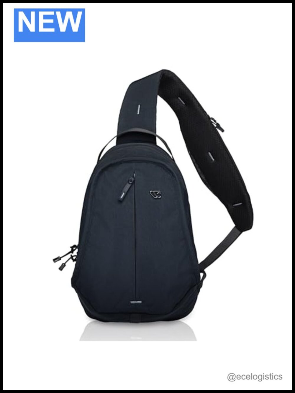 10L Nylon Crossbody Sling Travel Pack with Phone Pocket Tablet Sleeve